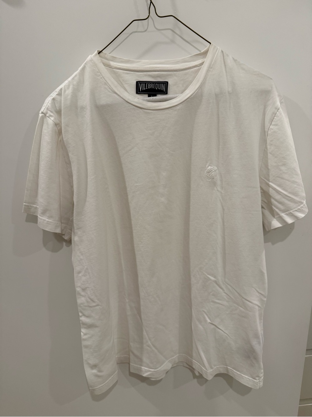 Vilebrequin White Short Sleeve Crew Tee